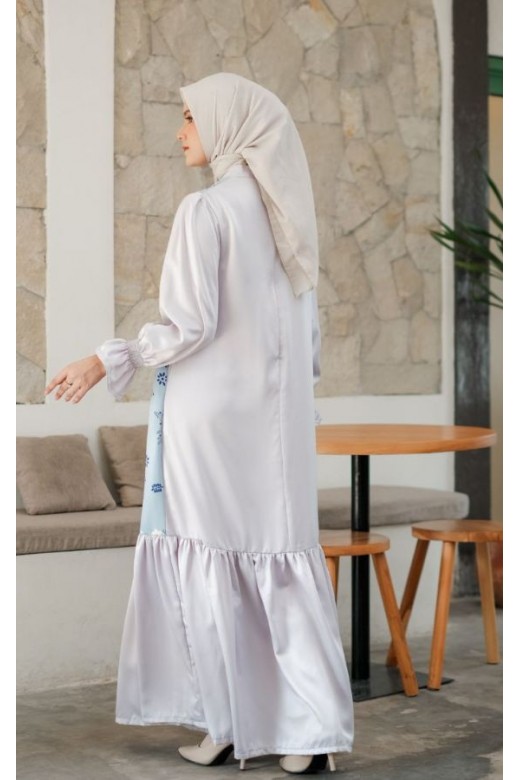 Mazaya Dress Dusty Blue